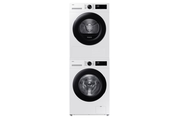 Samsung Asciugatrice Crystal EcoDry 8 kg Cl. C tørretumbler Fritstående Front-læsning Hvid