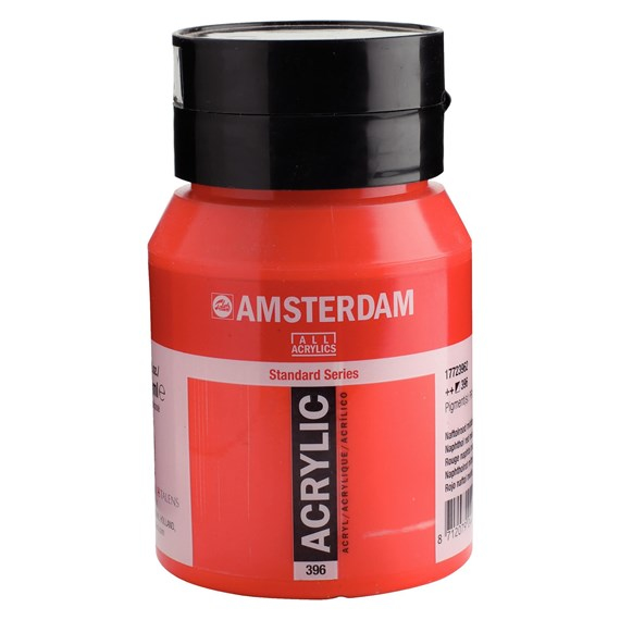 Amsterdam 17723962 akrylmaling 500 ml Rød Rør