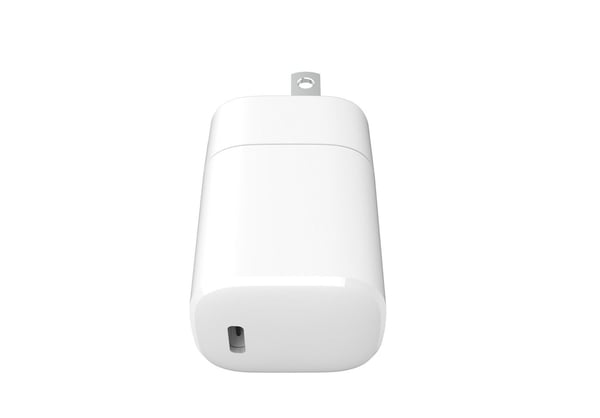 eSTUFF ES636125-BULK oplader til mobil enhed Smartphone Hvid Vekselstrøm Hurtig opladning Indendørs