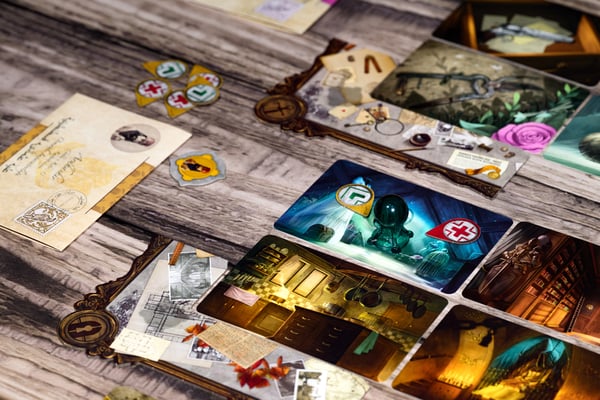 Asmodee Mysterium Hidden Signs Udvidelsespakker til brætspil Detektiv