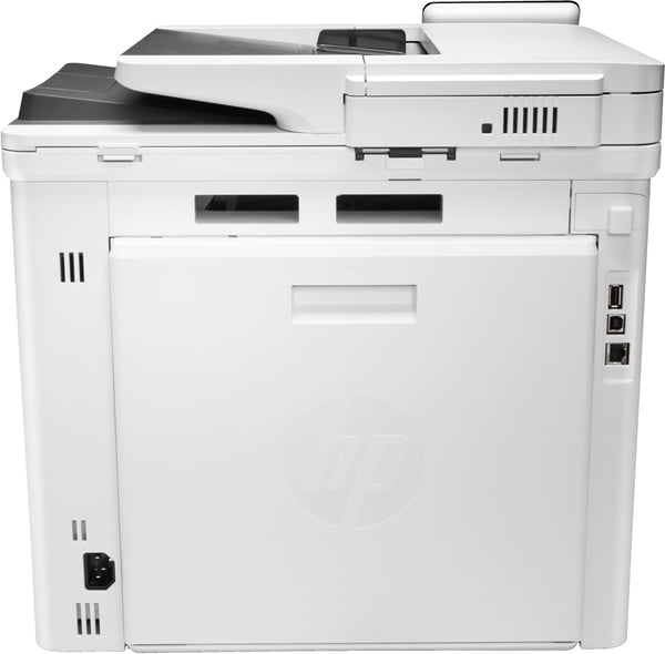 HP Color LaserJet Pro MFP M479fdw, Farve, Printer til Udskriv, kopiér, scan, fax, og send e-mail, Scan til e-mail/PDF; Tosidet udskrivning; 50-arks ukrøllet ADF