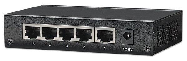 Intellinet 530378 nätverksswitchar Gigabit Ethernet (10/100/1000) Svart