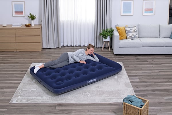 Bestway 67225 / 24 luftmadras Dobbelt madras Blå
