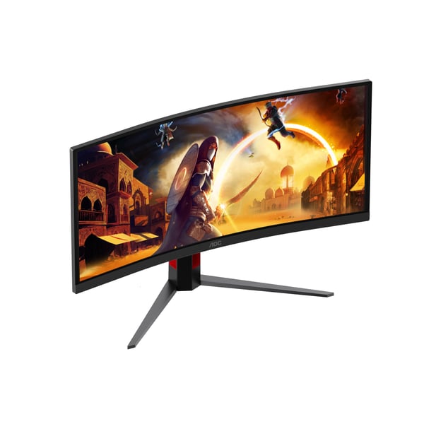 AOC G4 CU34G4ZCA platta pc-skärmar 86,4 cm (34") 3440 x 1440 pixlar Wide Quad HD Svart, Röd