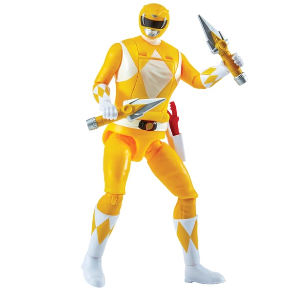 Power Rangers Auto-Morphin Yellow Ranger Figure