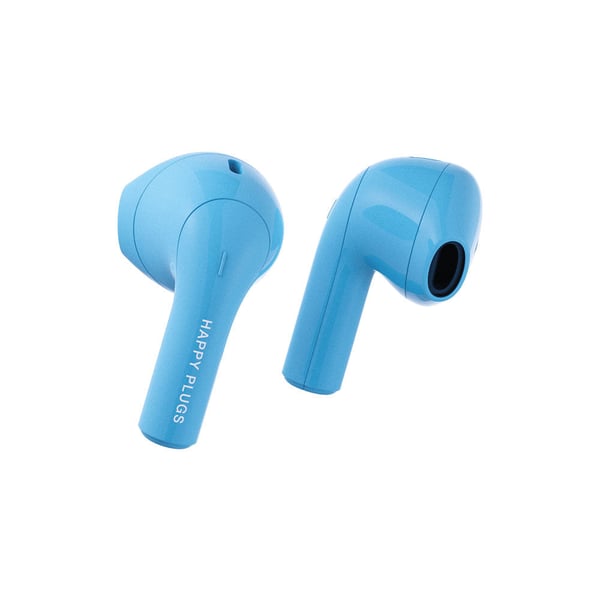 Happy Plugs JOY Headset True Wireless Stereo (TWS) I öra Samtal/musik/sport/vardag Bluetooth Blå