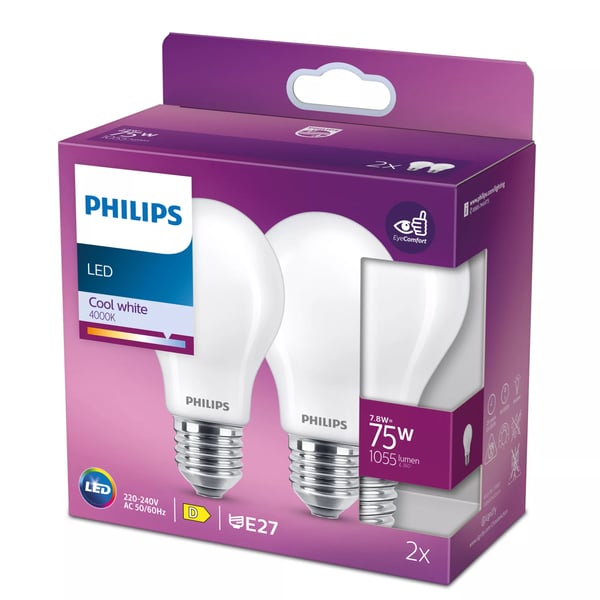 Philips 8721103148087 LED-lampe Naturlig hvid 7,8 W E27