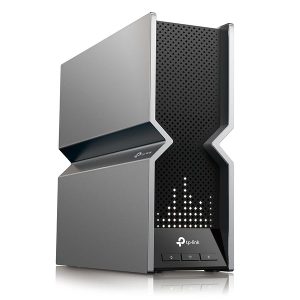 TP-Link Archer BE800 trådløs router Multi-Gigabit Ethernet Tri-band (2,4 GHz/5 GHz/6 GHz) Sort, Rustfrit stål