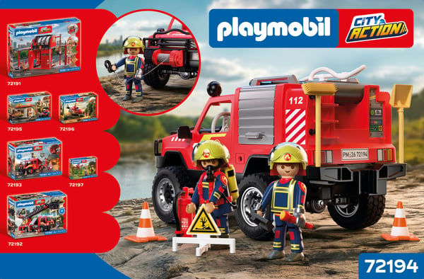 Playmobil Feuerwehr-Pickup