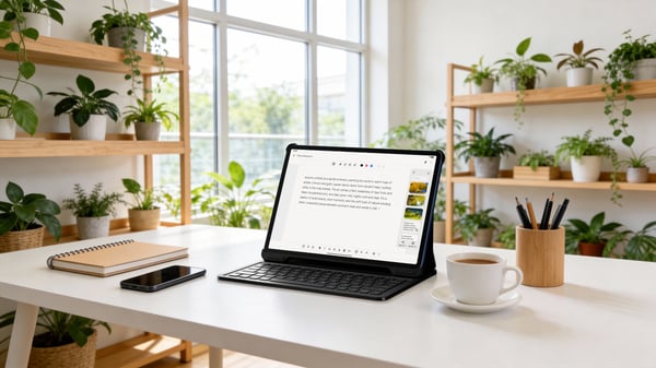 TCL TAB A1 Plus Snapdragon 128 GB 31 cm (12.2") 6 GB Wi-Fi 5 (802.11ac) Android 16 Blå