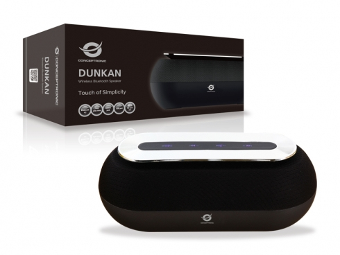 Conceptronic DUNKAN01G bärbara högtalare och partyhögtalare Svart 10 W