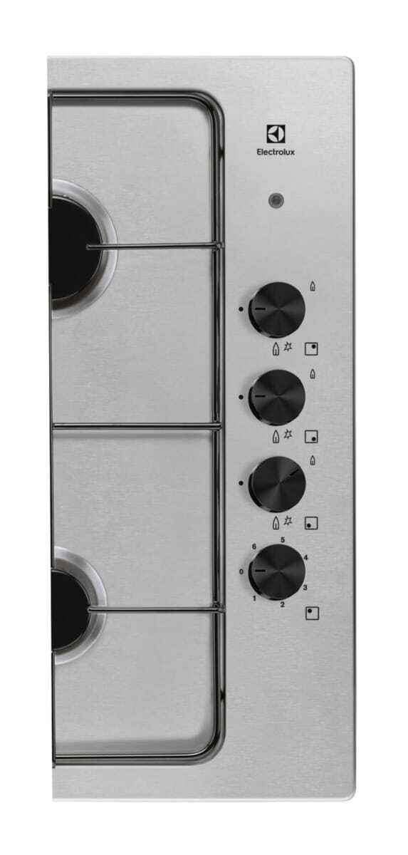 Electrolux EGL62821OX Rustfrit stål Indbygget 60 cm Kombi 4 zone(s)