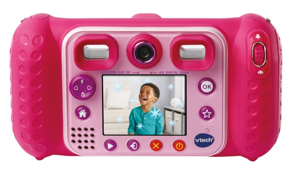 VTech KidiZoom Duo DX roze Digitalt kamera til børn