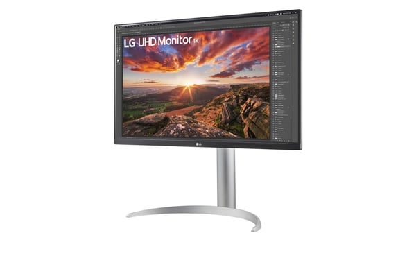 LG 27UP850-W computerskærm 68,6 cm (27") 3840 x 2160 pixel 4K Ultra HD LED Sølv
