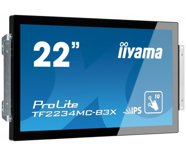 iiyama ProLite TF2234MC computerskærm 54,6 cm (21.5") 1920 x 1080 pixel Fuld HD LED Berøringsskærm Multibruger Sort