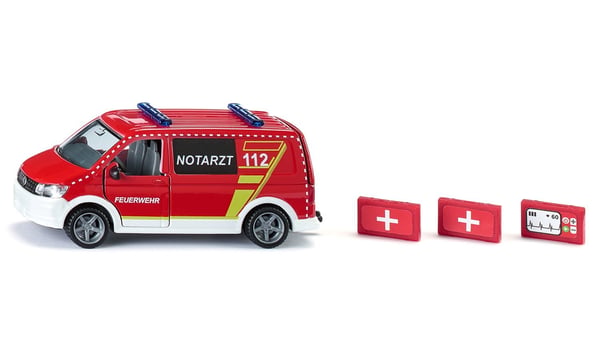 Siku VW T6 Emergency Car Ambulanssimalli Esikoottu 1:50