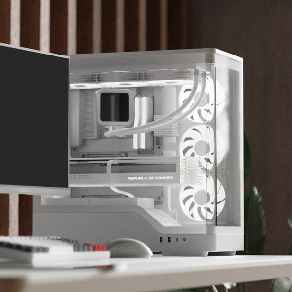 Aerocool P500A-WT Midi Tower Vit