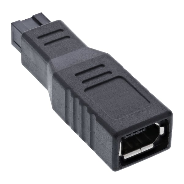 InLine 34600A kabel kønsskifter 6pin female 6-pin Sort