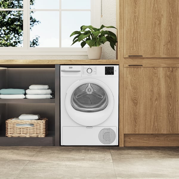 Beko BMTR38W tørretumbler Fritstående Front-læsning 8 kg Hvid