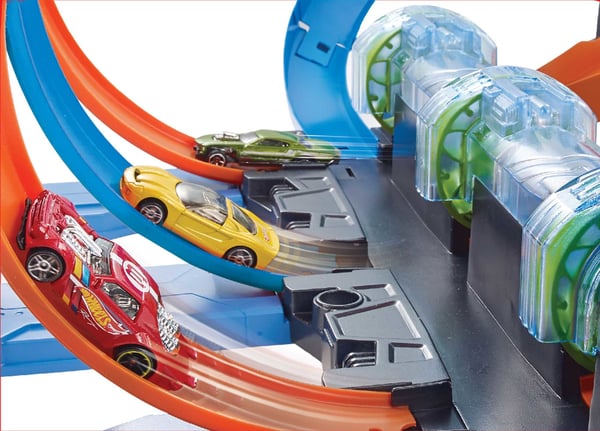 Hot Wheels Action Corkscrew Crash-banesæt