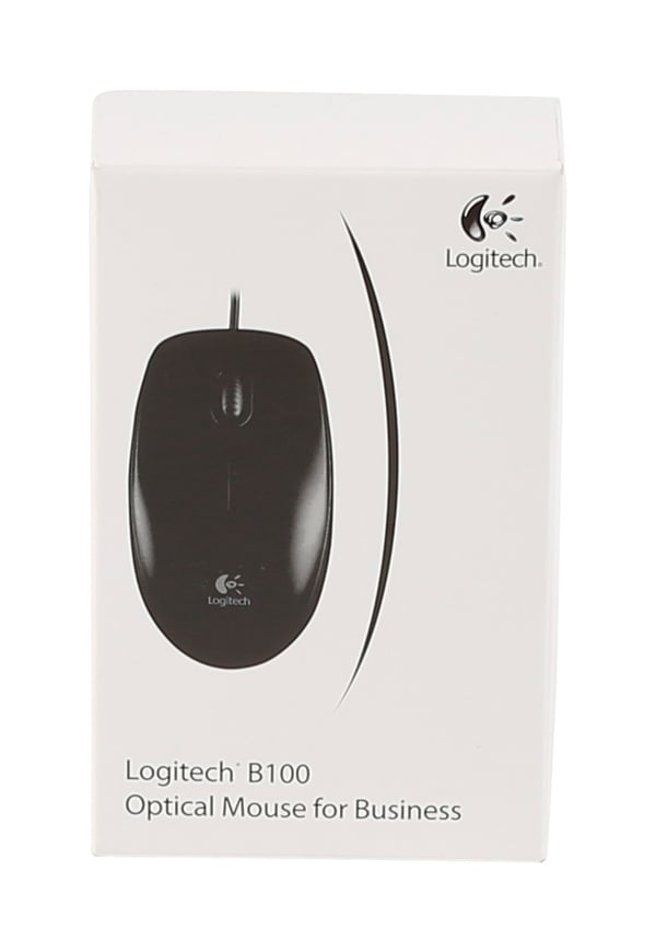 Logitech B100 hiiri Office Molempikätinen USB A-tyyppi Optinen 800 DPI