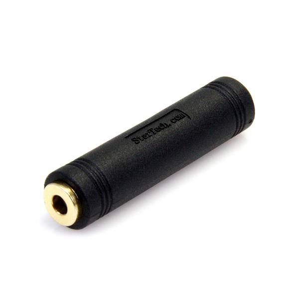 StarTech.com 3,5 mm naaras-naaras -liitin - 3,5 mm:n audioliitin - kullatut liittimet - naaras/