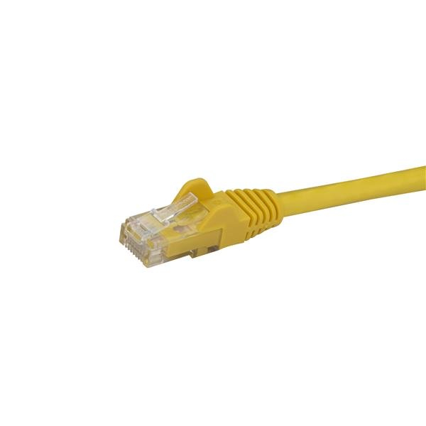 StarTech.com N6PATC50CMYL verkkokaapeli Keltainen 0,5 m Cat6 U/UTP (UTP)