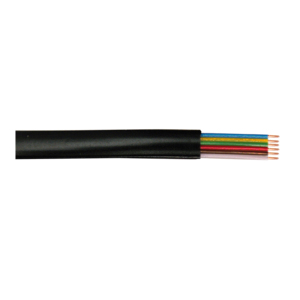 LogiLink CM06 telefonkabel 100 m Sort