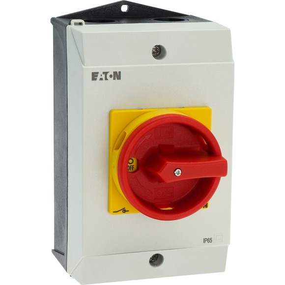 Eaton T3-3-8342/I2/SVB Vippekontakt 6P Rød, Hvid, Gul