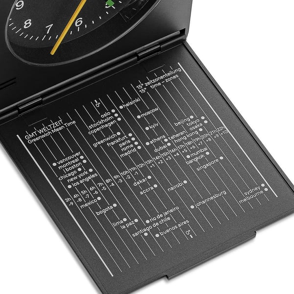 Braun BC05B vägg- och bordsklocka Analog klocka Rektangel Svart