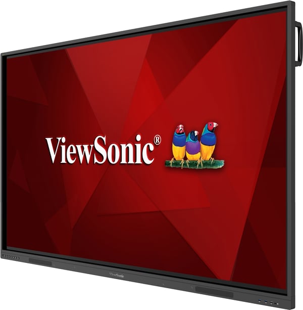 Viewsonic IFP75G1 Interaktiivinen valkotaulu 190,5 cm (75") 3840 x 2160 pikseliä Kosketusnäyttö Musta HDMI
