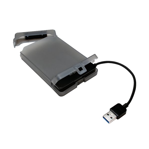 LogiLink AU0037 drevkabinet HDD/SSD kabinet Grå 2.5"
