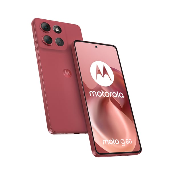 Motorola moto g86 5G 16,9 cm (6.67") Dual SIM Android 15 USB Type-C 8 GB 256 GB 5200 mAh Lyserød