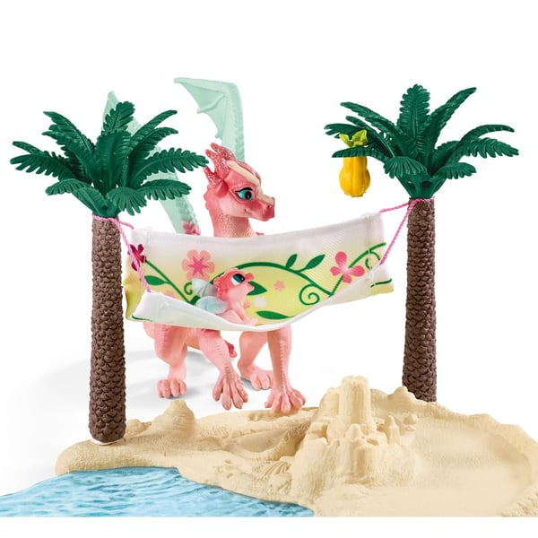 schleich BAYALA Dragon Island with treasure