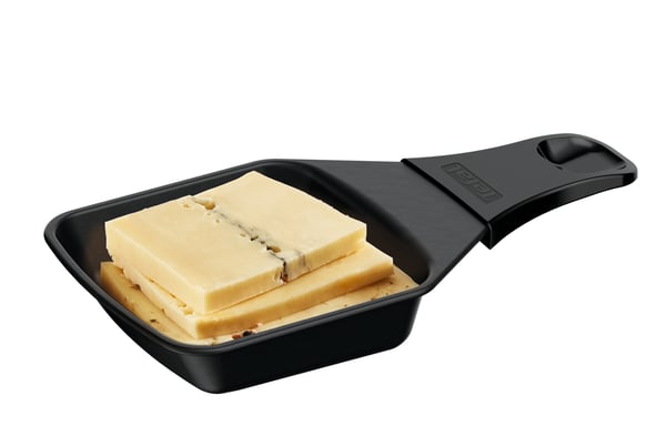 Tefal RE610D raclettepannu 8 henkilö(t) 1350 W Musta, Ruostumaton teräs, Puu