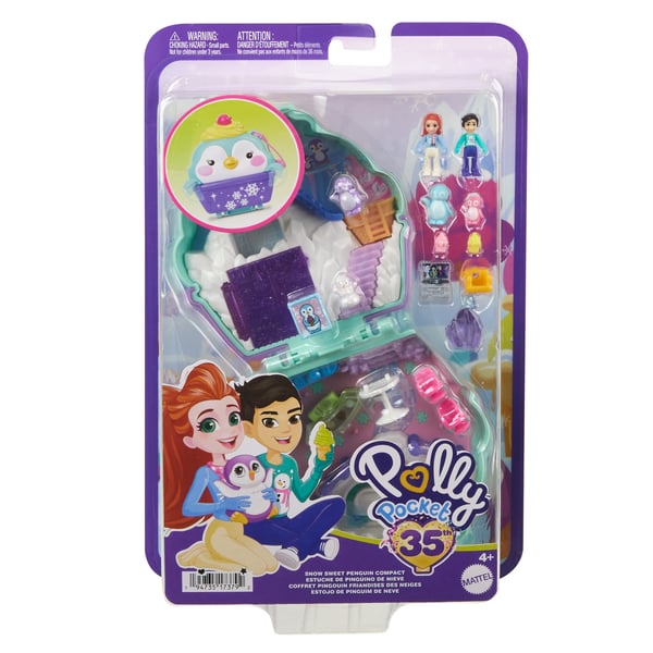 Polly Pocket POLLY POCKET-lekväska med söta snöpingviner
