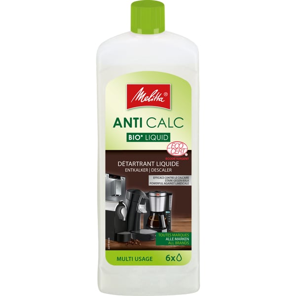 Melitta 212382 Anti Calc Bio Flüssigentkalker Underhållssats