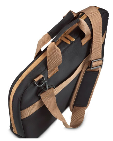 Hama Ultra Lightweight 35,8 cm (14.1") Toploader taske Beige, Sort