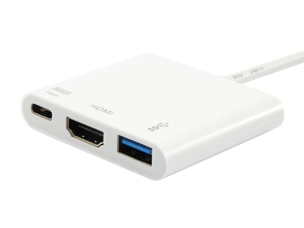 Equip 133461 dockingstation USB 3.2 Gen 1 (3.1 Gen 1) Type-C Hvid