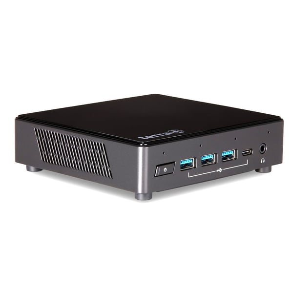TERRA PC-Micro 3100 Silent Greenline Intel® Celeron® N5100 8 GB DDR4-SDRAM 240 GB SSD Windows 11 Pro Micro PC Svart