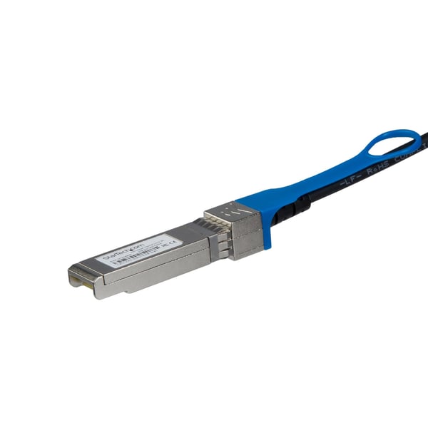 StarTech.com JD095CST InfiniBand og fiberoptisk kabel 0,7 m SFP+ Sort
