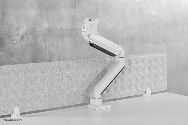 Neomounts NM-D775WHITEPLUS monitorin kiinnike ja jalusta 124,5 cm (49") Vastaanotto Valkoinen