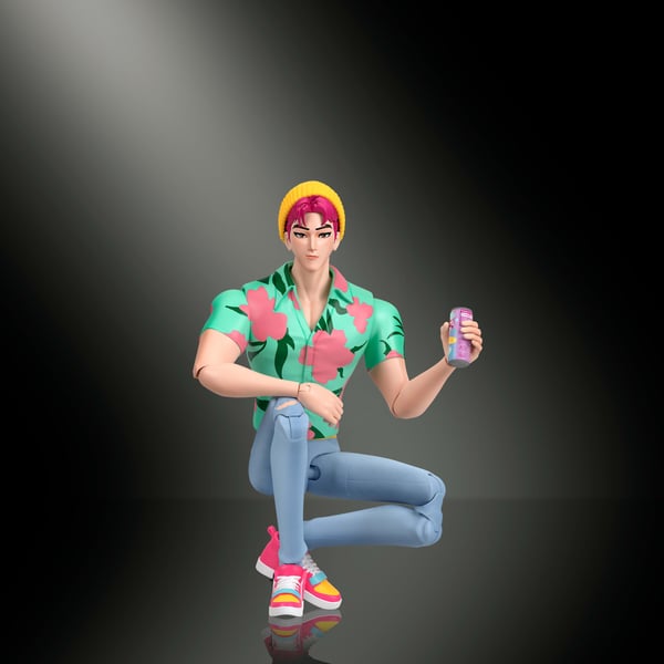 Mattel KPop Demon Hunters Saja Boys Abby “Soda Pop" Action Figure