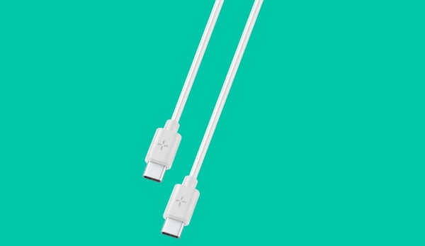 PLOOS 8018080371509 USB-kablar 1 m USB C 60 W Vit PLOOS 8018080371509 USB-kablar 1 m USB C 60 W Vit