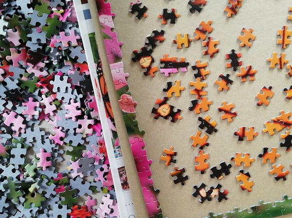 Tactic Monarch Butterfly 1000 pcs Kuviopalapeli 1000 kpl Eläimet