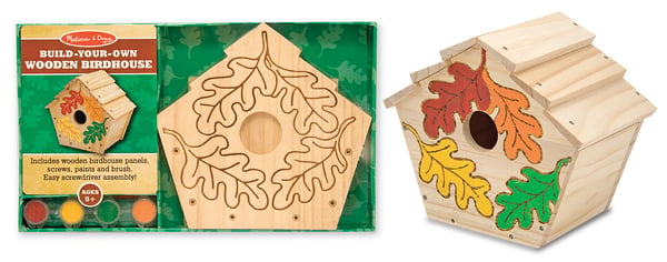 Melissa & Doug Build-Your-Own Wooden Birdhouse