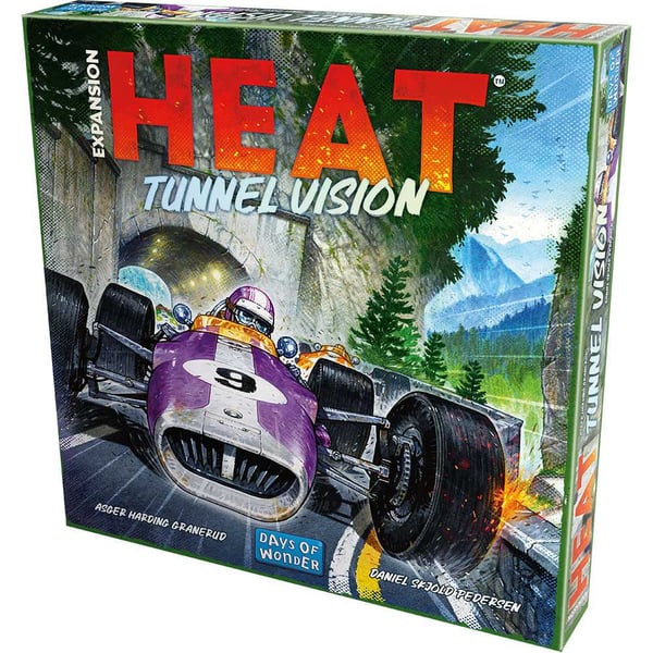 Asmodee Heat - Tunnel Vision Heat - Tunnel Vision Brädspel