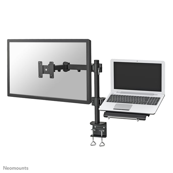 Neomounts FPMA-D960NOTEBOOK monitorin kiinnike ja jalusta 68,6 cm (27") Vastaanotto Musta