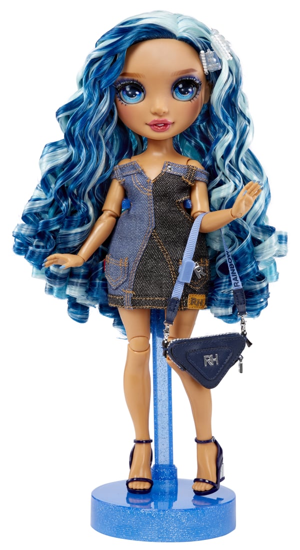 Rainbow High Fantastic Fashion Doll- Skyler (Blue)