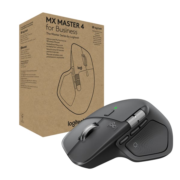 Logitech MX Master 4 for Business - Mus - 8 knapper